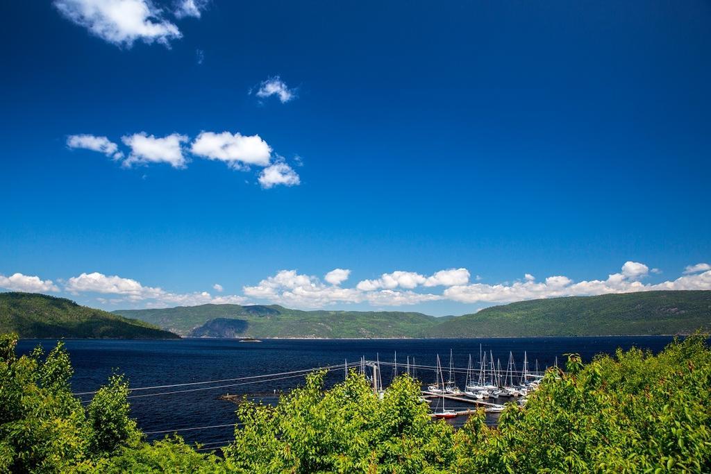 Chalets Condos Sur Le Fjord LʼAnse-Saint-Jean Стая снимка